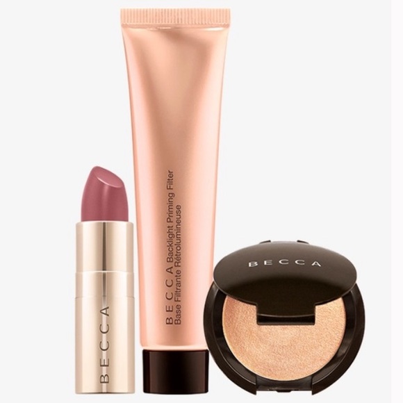BECCA Your Glow - To Glow Primer Highlighter, & Lip Kit - Picture 3 of 16